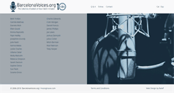 Desktop Screenshot of barcelonavoices.org